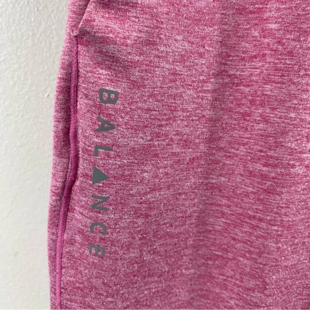 Balance Athletica Womens Large Jogger Sweatpants Yoga Active Heathered Pink - Picture 5 of 10